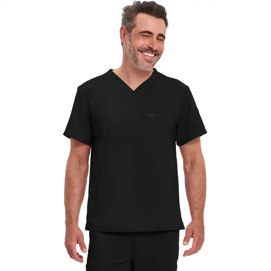 Men's EDS Essentials Tuckable V-Neck Scrub Top