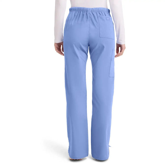 Women's EDS Signature Mid Rise Drawstring Cargo Scrub Pant
