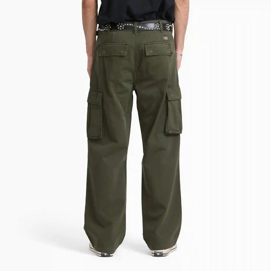 247 Loose Straight Garment Dyed Cargo Pants