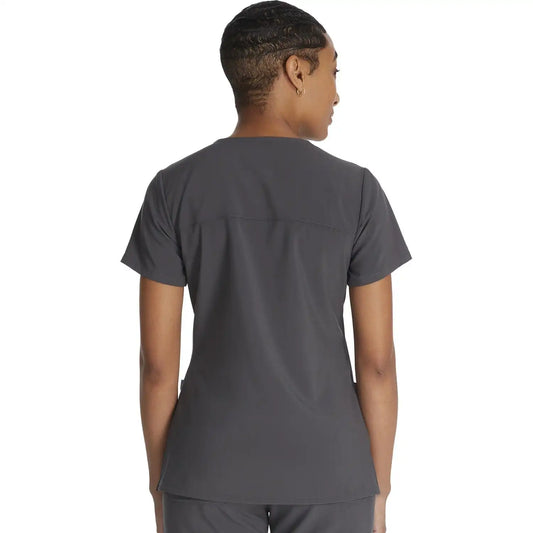 Women's EDS Essentials Mock Wrap Scrub Top