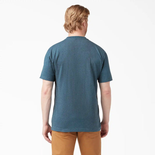 Heavyweight Heathered Short Sleeve Pocket T-Shirt
