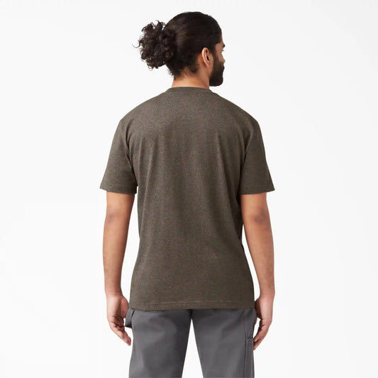 Heavyweight Heathered Short Sleeve Pocket T-Shirt